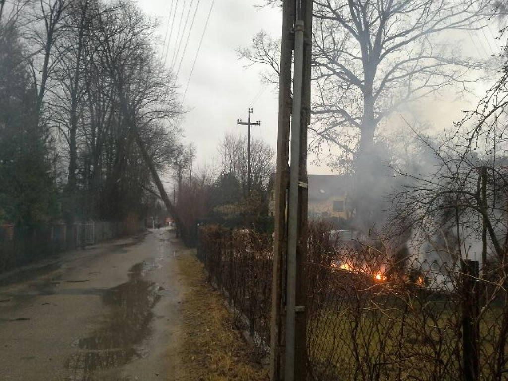Szybki i brutalny atak burzy