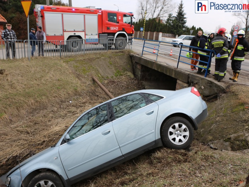 Kolizja przy skrzyżowaniu ul. Pułaskiego z Kołobrzeską