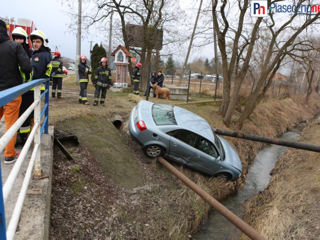 Kolizja przy skrzyżowaniu ul. Pułaskiego z Kołobrzeską