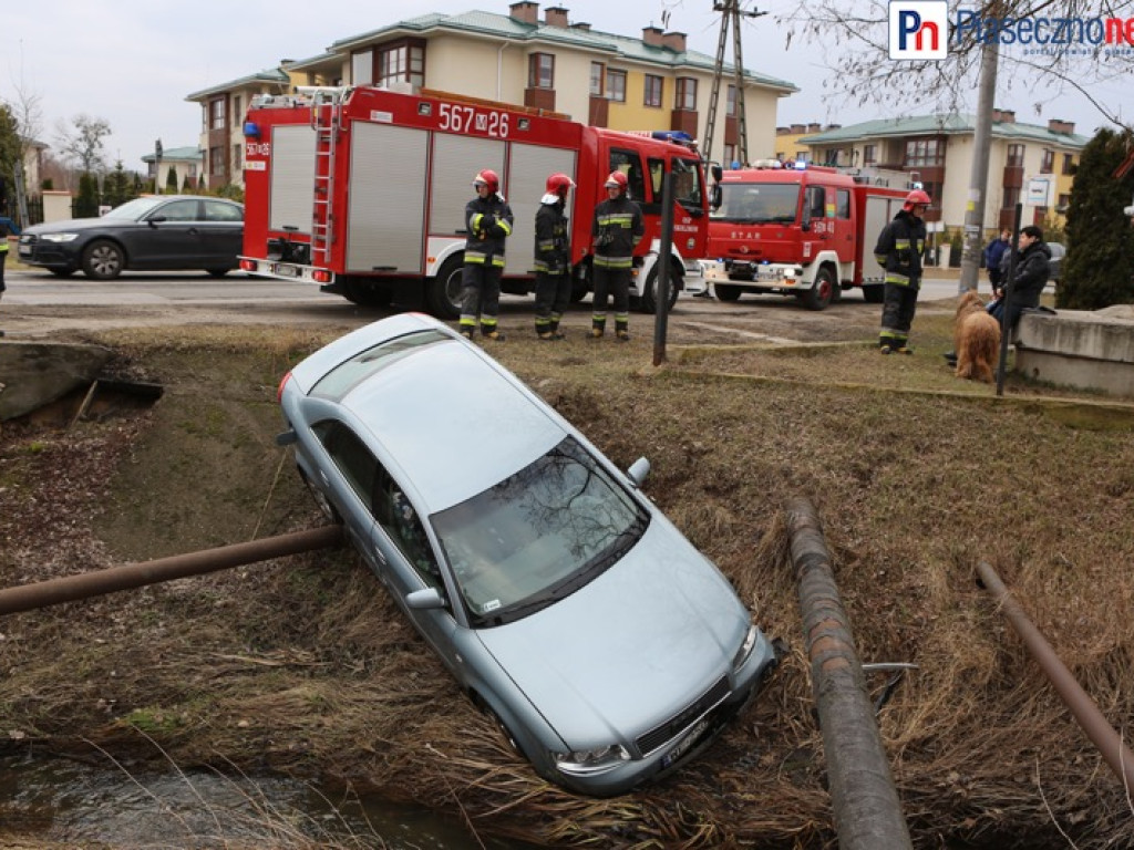 Kolizja przy skrzyżowaniu ul. Pułaskiego z Kołobrzeską
