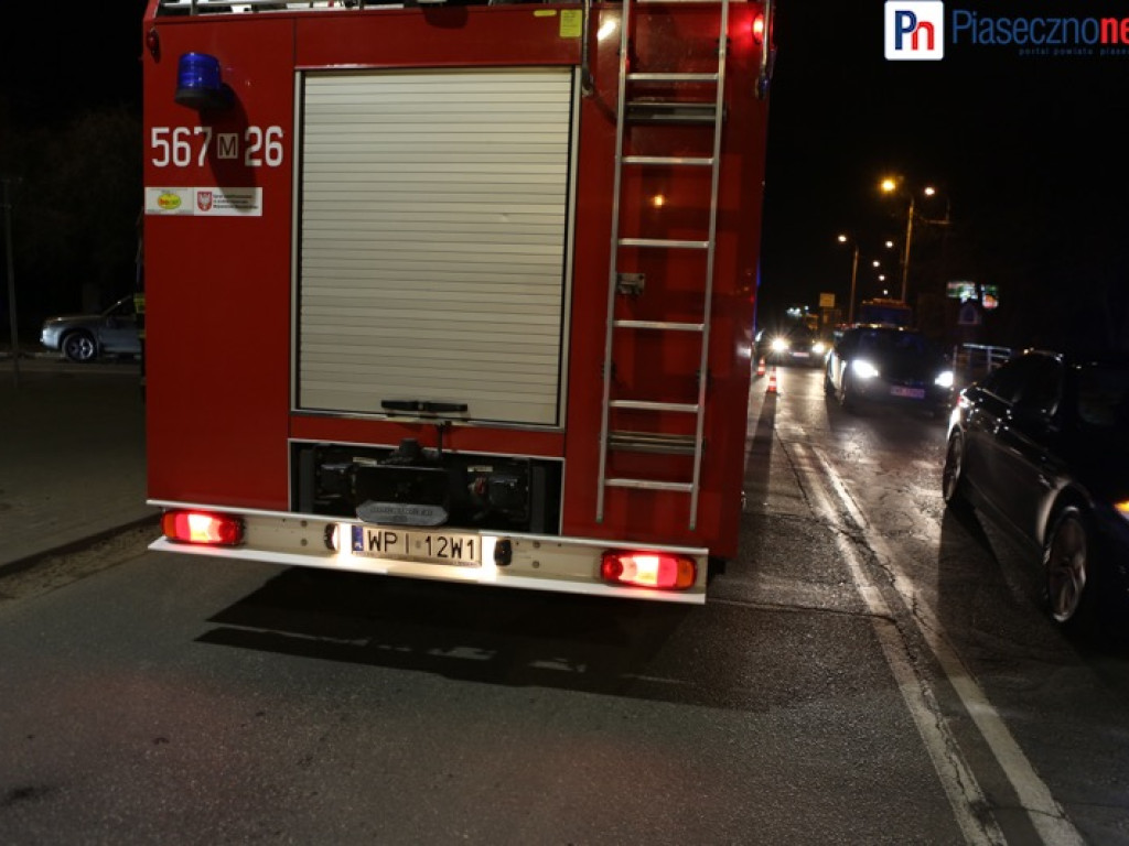 Wypadek przy Kołobrzeskiej. Ruch wahadłowy na ul. Pułaskiego