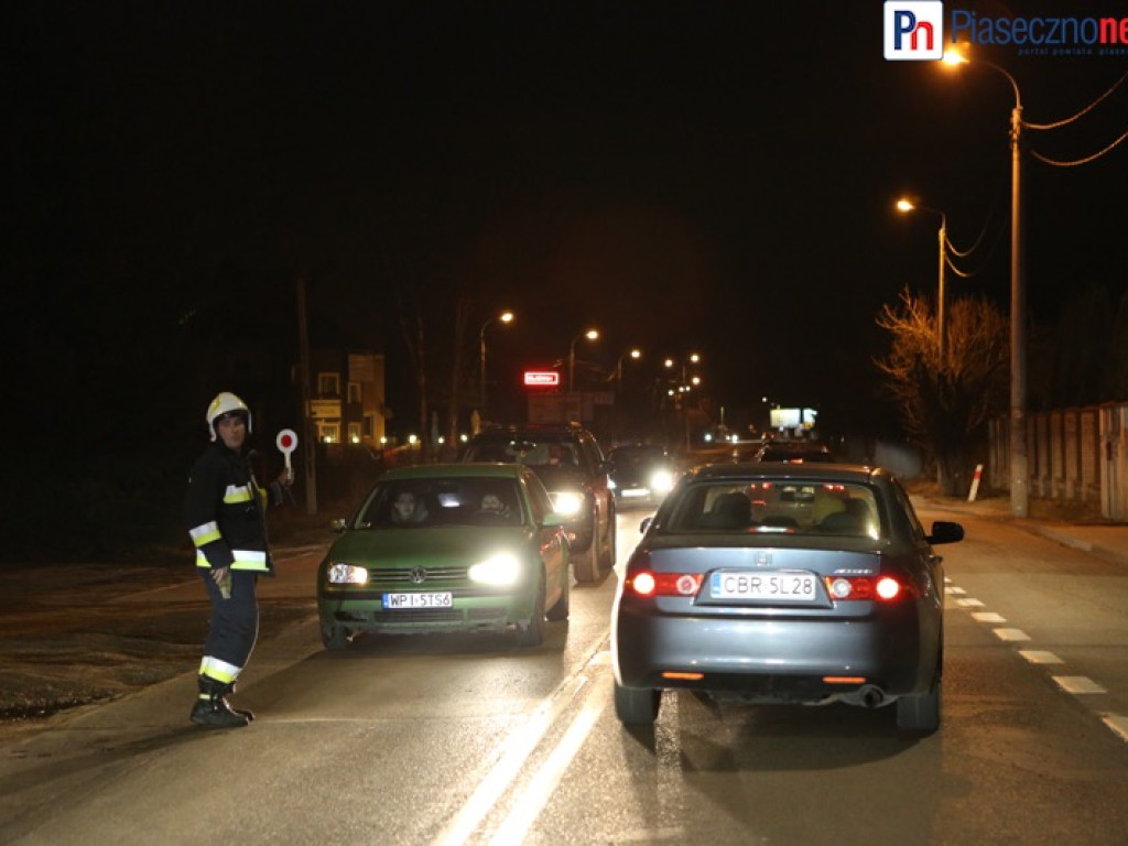 Wypadek przy Kołobrzeskiej. Ruch wahadłowy na ul. Pułaskiego