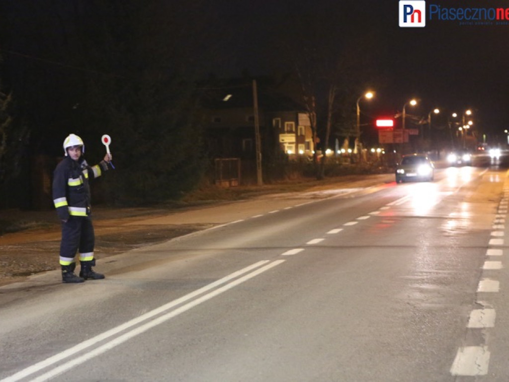Wypadek przy Kołobrzeskiej. Ruch wahadłowy na ul. Pułaskiego