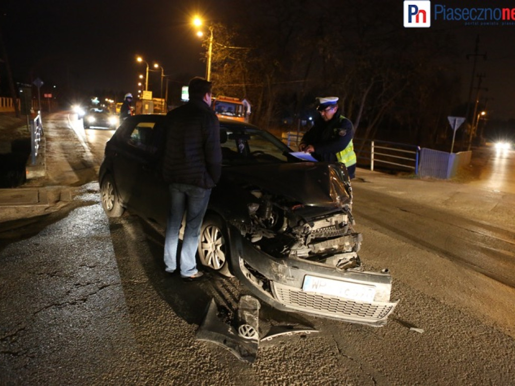 Wypadek przy Kołobrzeskiej. Ruch wahadłowy na ul. Pułaskiego