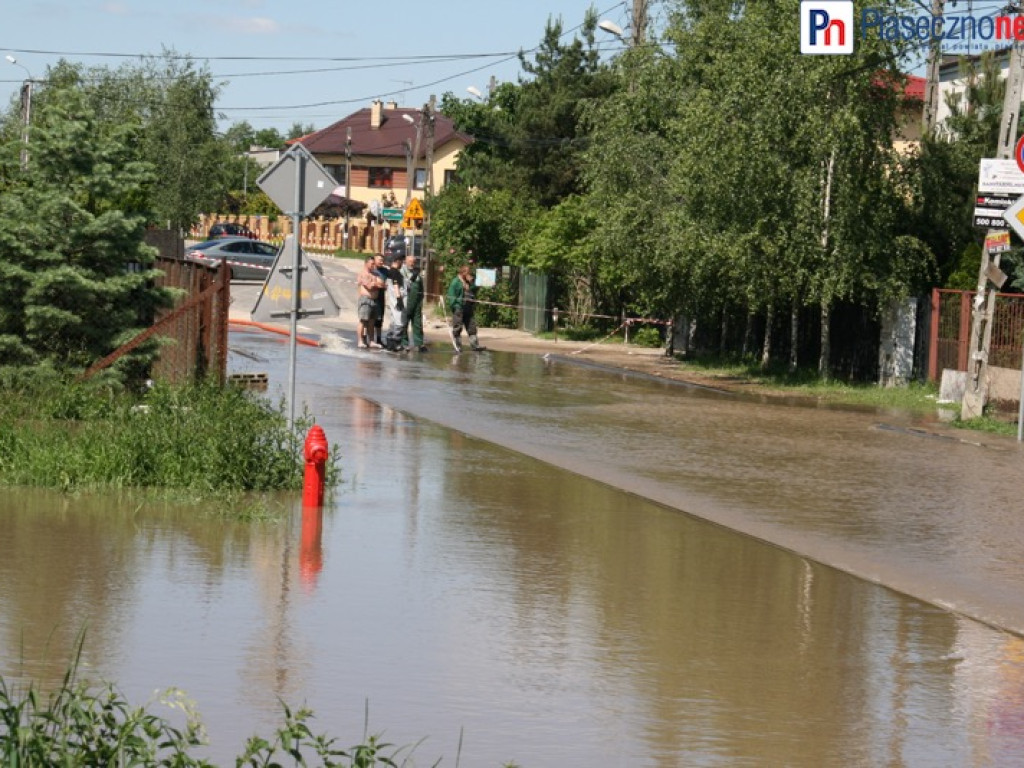 2010 rok: Piaseczno pod wodą!