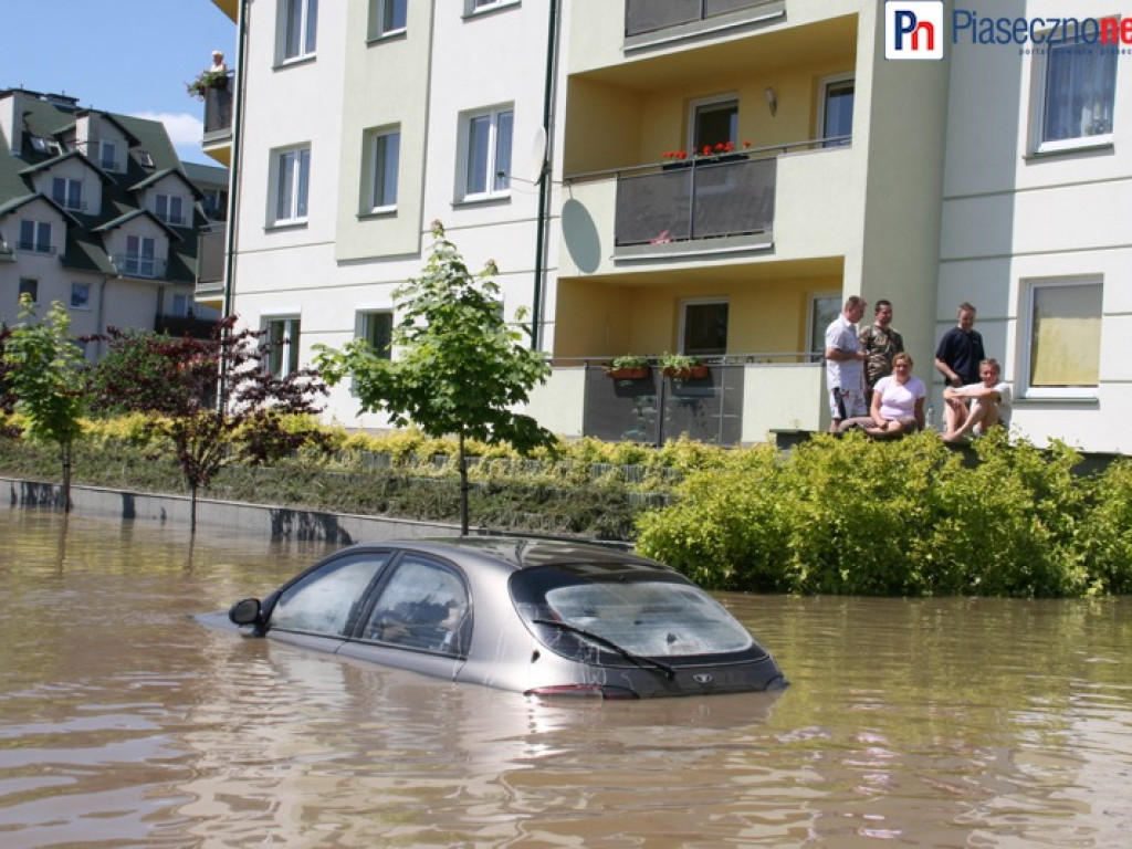 2010 rok: Piaseczno pod wodą!
