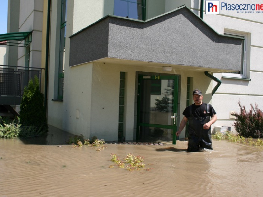2010 rok: Piaseczno pod wodą!