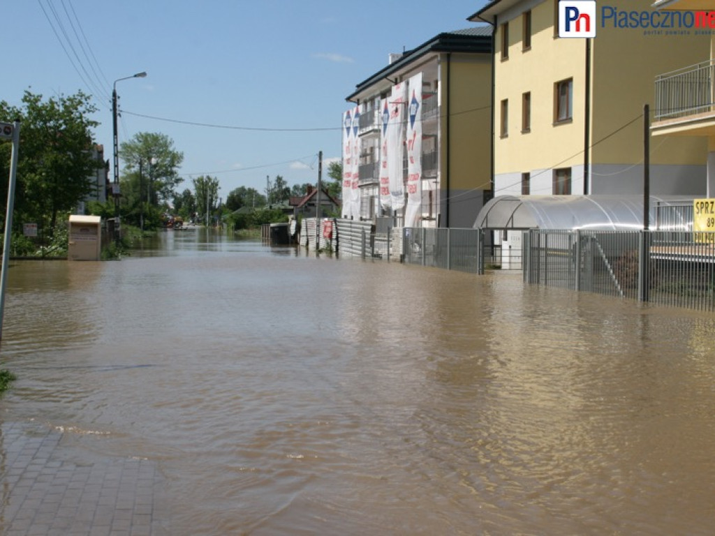 2010 rok: Piaseczno pod wodą!
