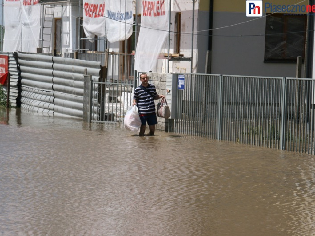 2010 rok: Piaseczno pod wodą!