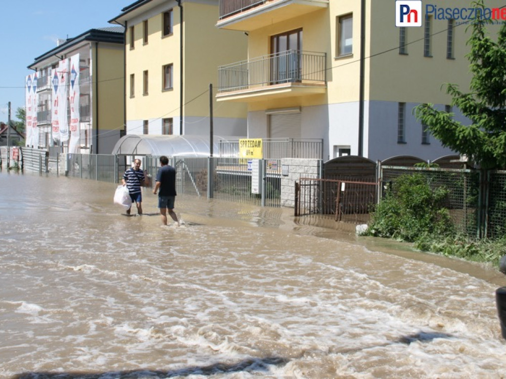 2010 rok: Piaseczno pod wodą!
