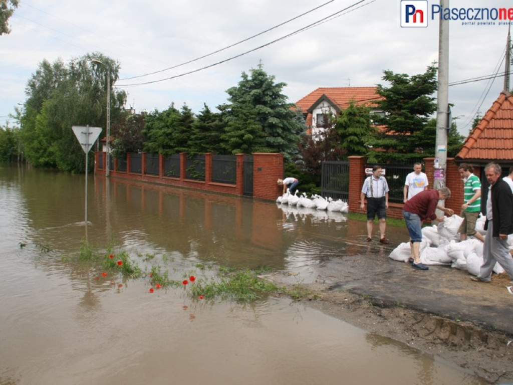 2010 rok: Piaseczno pod wodą!