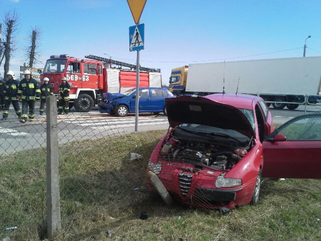 Wypadek na drodze krajowej w Czaplinku