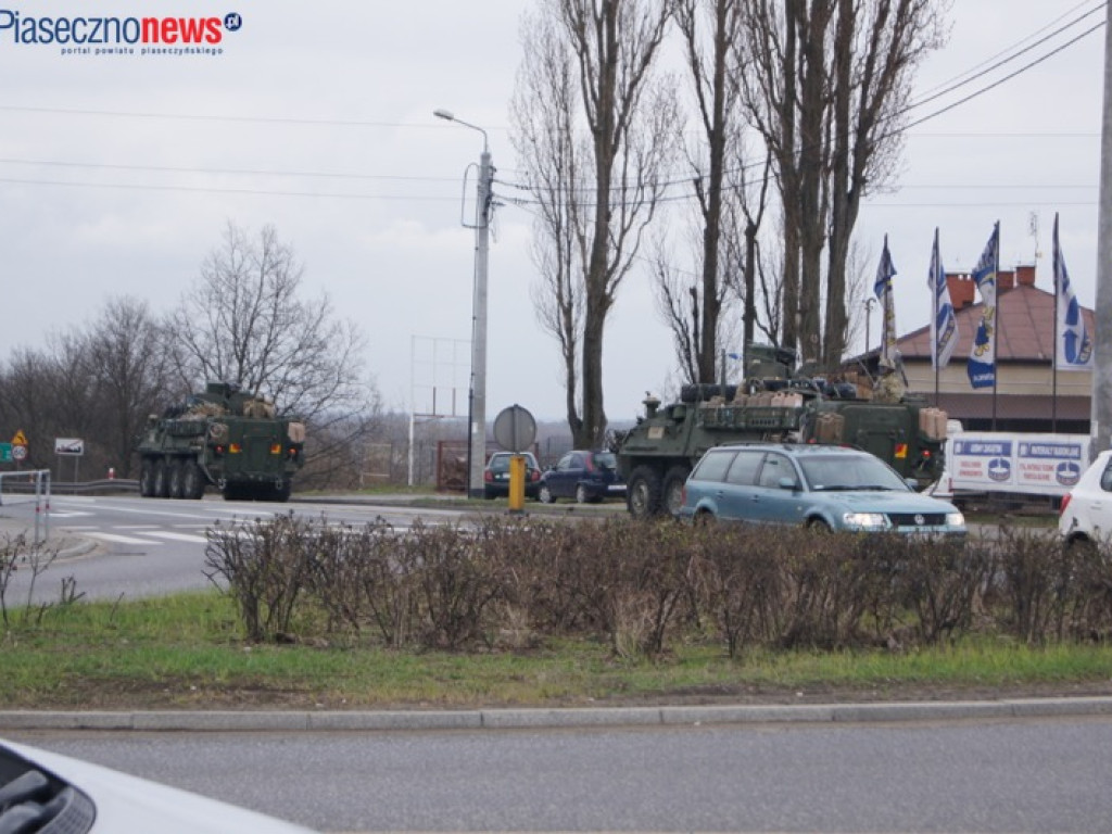 Amerykańskie wojsko przemknęło przez Górę Kalwarię