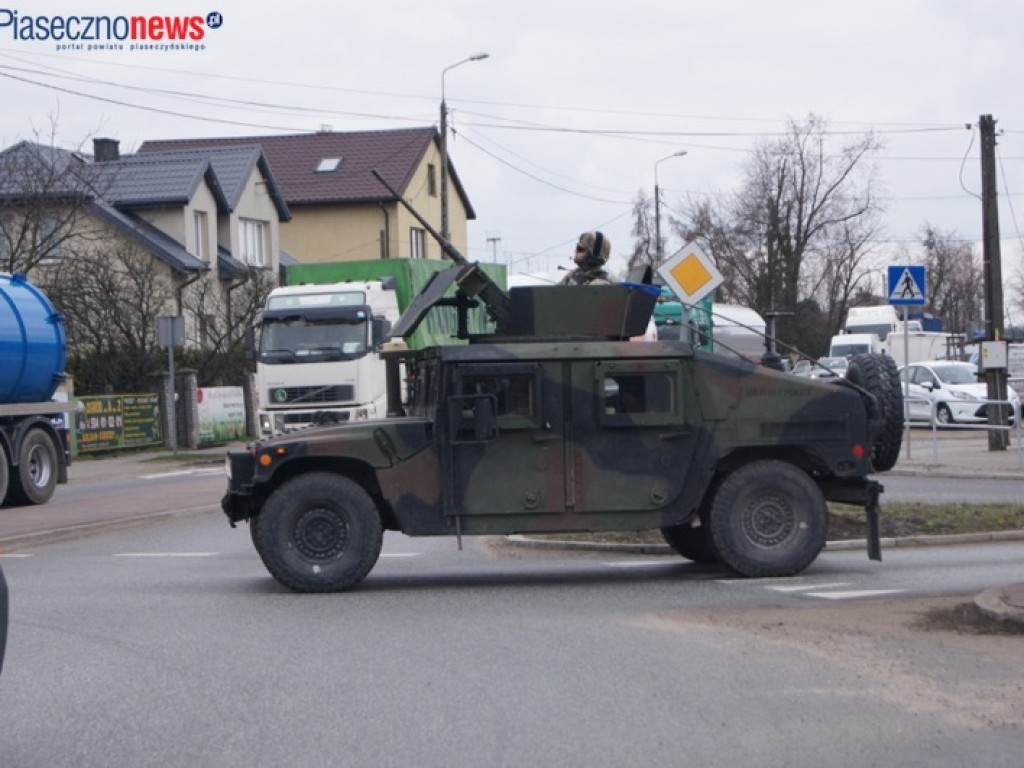 Amerykańskie wojsko przemknęło przez Górę Kalwarię