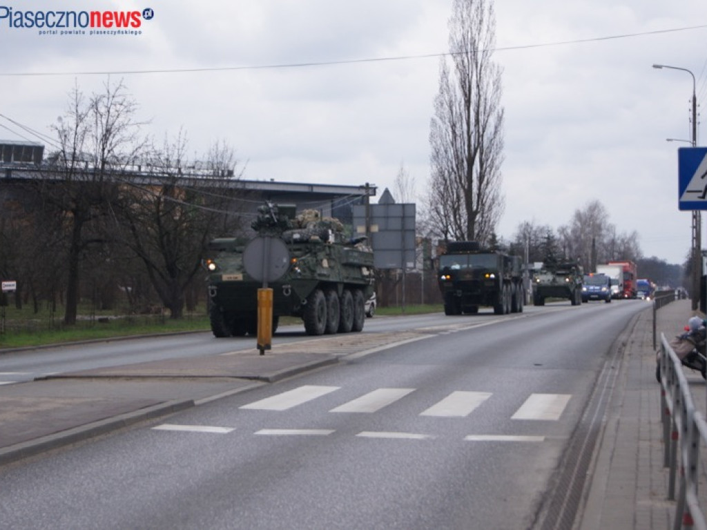 Amerykańskie wojsko przemknęło przez Górę Kalwarię