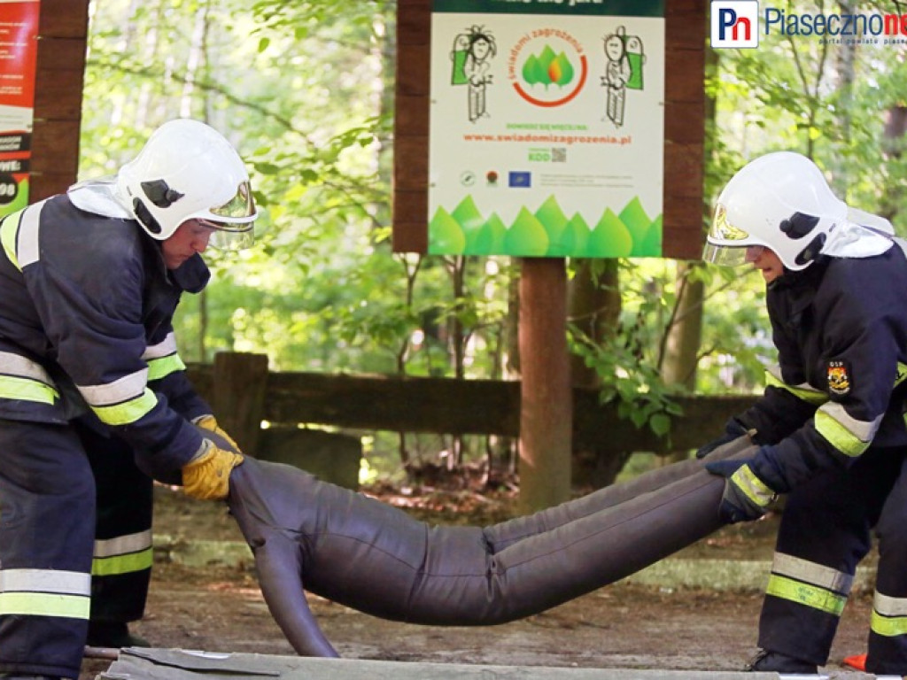 Strażacy imponowali wiedzą i sprawnością