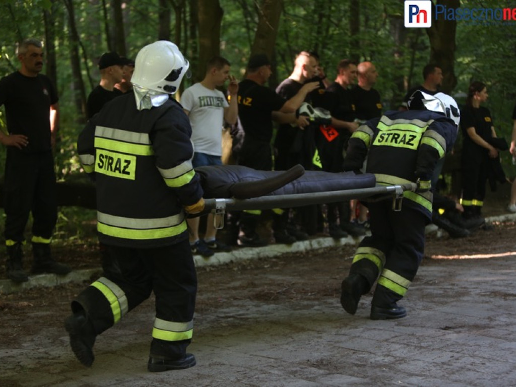 Strażacy imponowali wiedzą i sprawnością