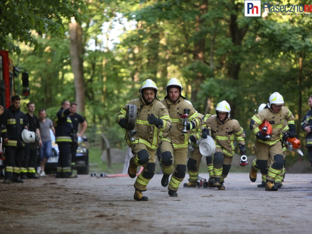 Strażacy imponowali wiedzą i sprawnością