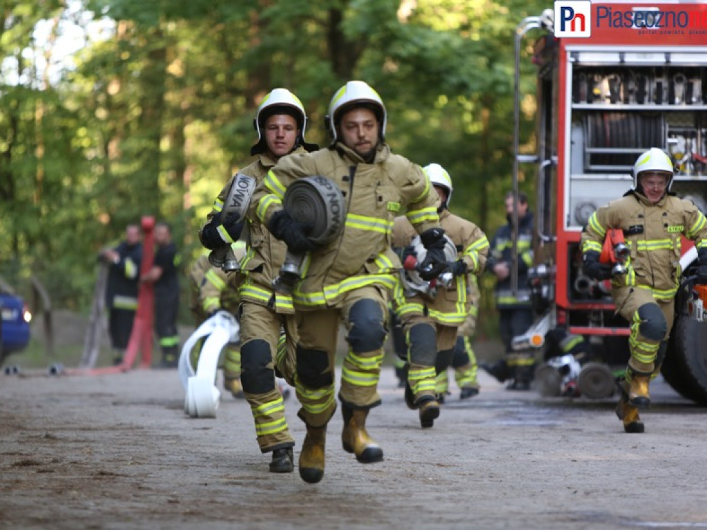Strażacy imponowali wiedzą i sprawnością