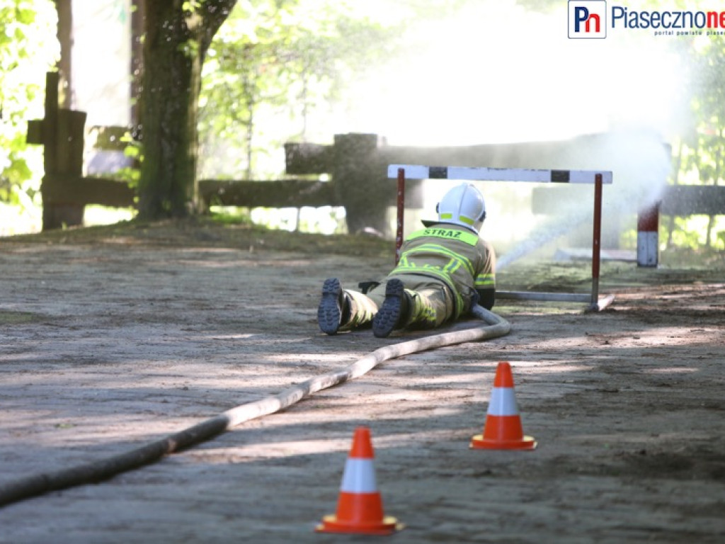Strażacy imponowali wiedzą i sprawnością