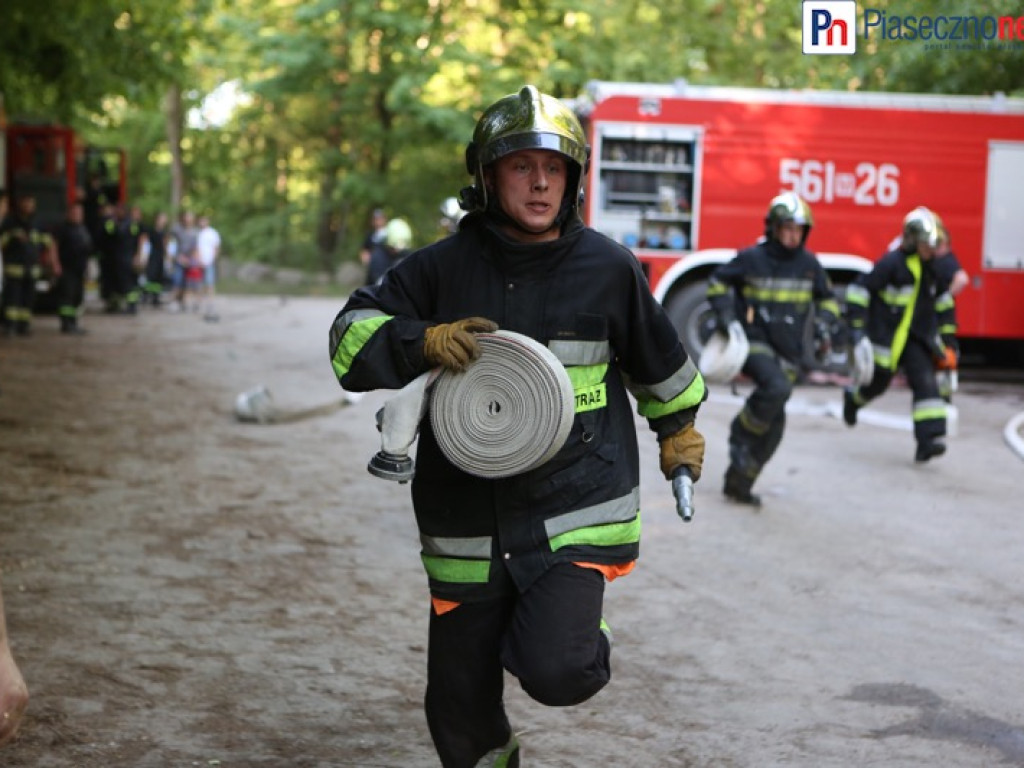 Strażacy imponowali wiedzą i sprawnością