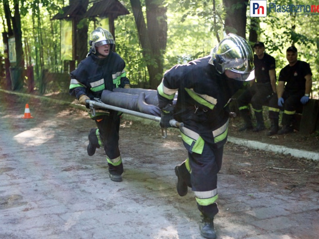Strażacy imponowali wiedzą i sprawnością