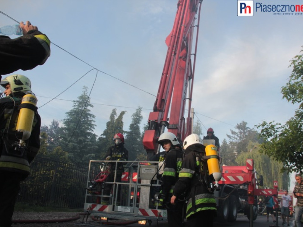 Chaotyczna akcja? To były godziny ciężkiej walki z ogniem i dymem!