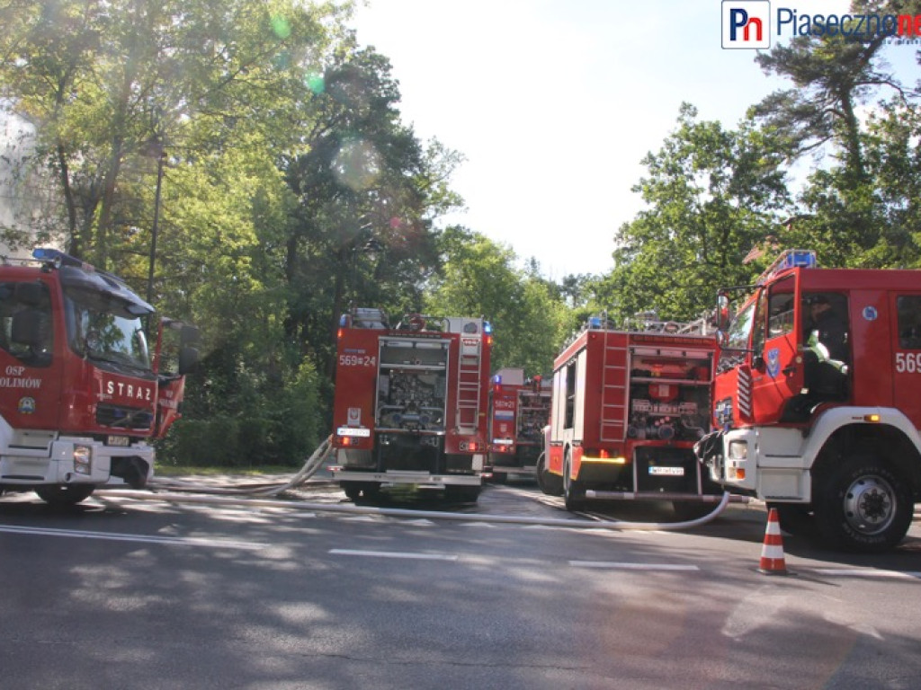 Strażacy w akcji. Utrudnienia w ruchu!