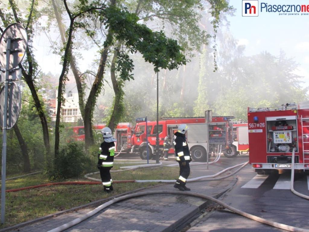 Strażacy w akcji. Utrudnienia w ruchu!
