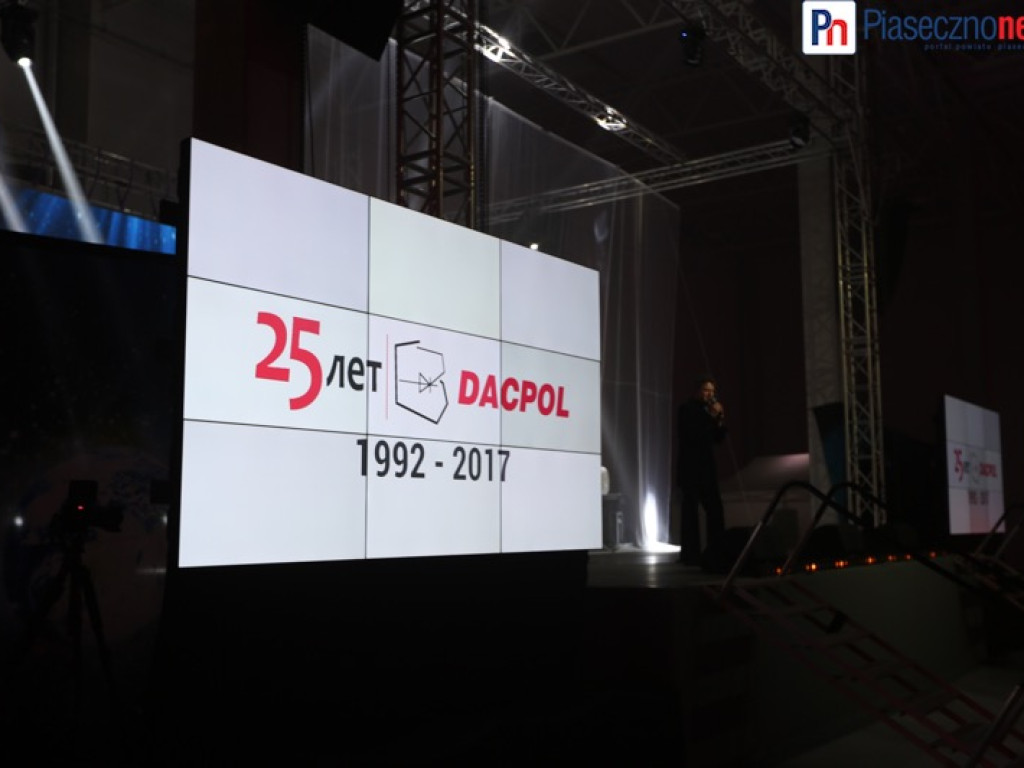Uroczysta gala z okazji 25-lecia firmy DACPOL