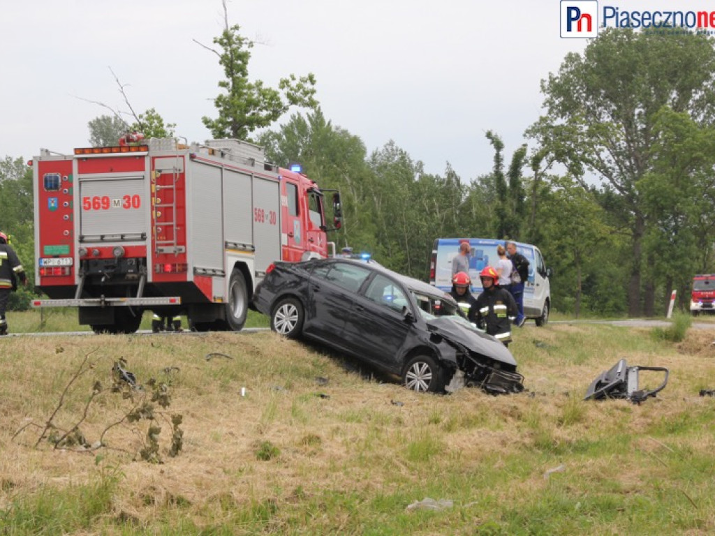 Droga krajowa nr 50 zablokowana. Dla tirów jeszcze przez wiele godzin