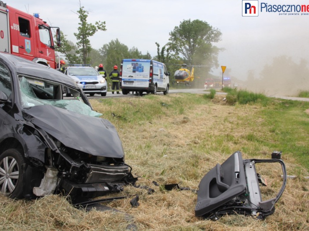 Droga krajowa nr 50 zablokowana. Dla tirów jeszcze przez wiele godzin