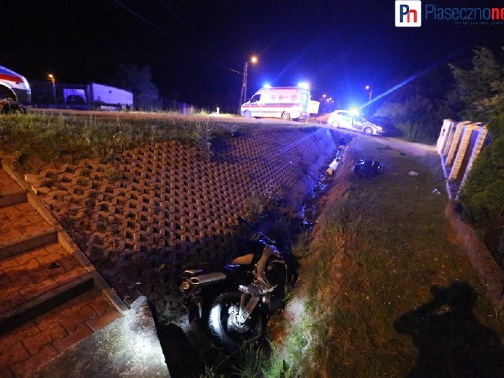 Samobójczy rajd na spotkanie ze śmiercią. Jeden motocyklista nie żyje, drugi  w stanie ciężkim