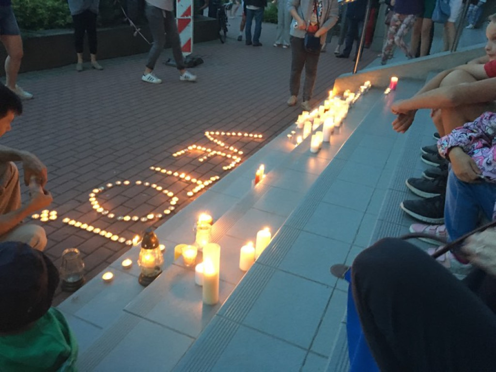 Protest przed piaseczyńskim sądem