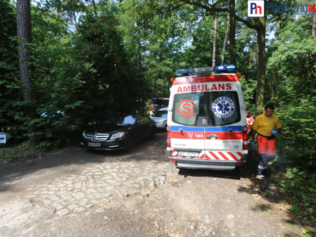 Prowadziła bez prawa jazdy. Droga skończyła się na drzewie
