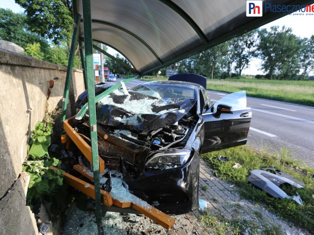 Wypadek na drodze 724! Droga częściowo zablokowana [AKTUALIZACJA]
