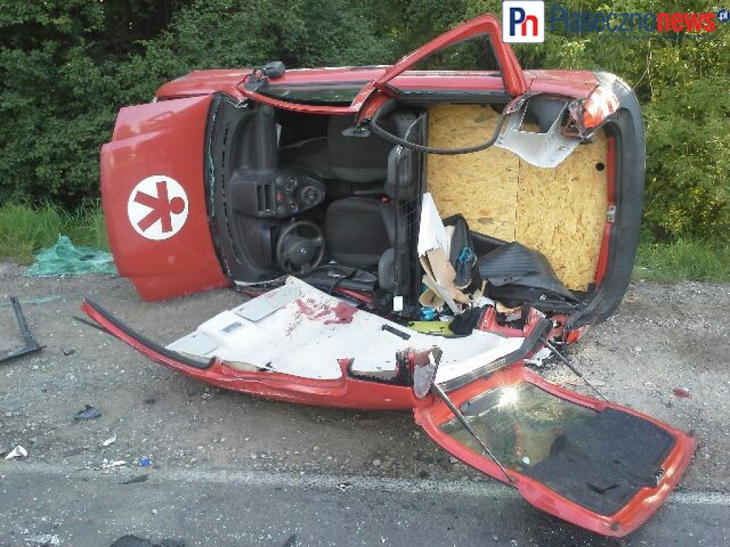 Fiat panda wjechał pod tira [AKTUALIZACJA]