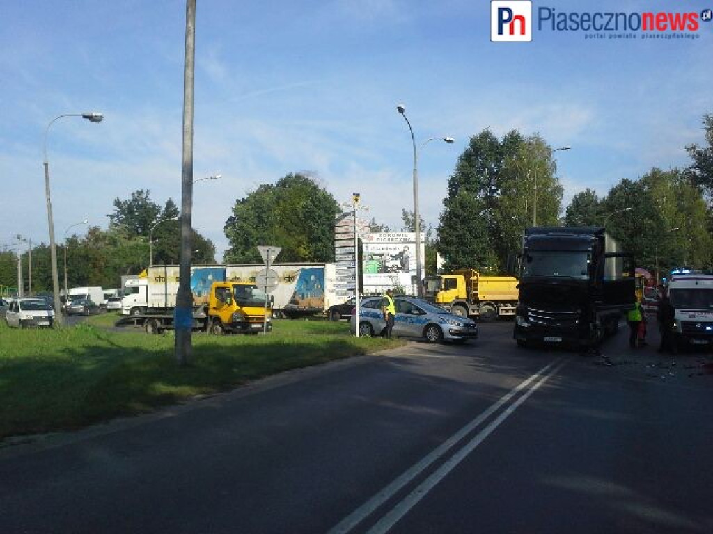 Fiat panda wjechał pod tira [AKTUALIZACJA]