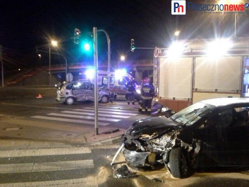 Wypadek w Magdalence! Z Krakowskiej nie skręcicie do Piaseczna