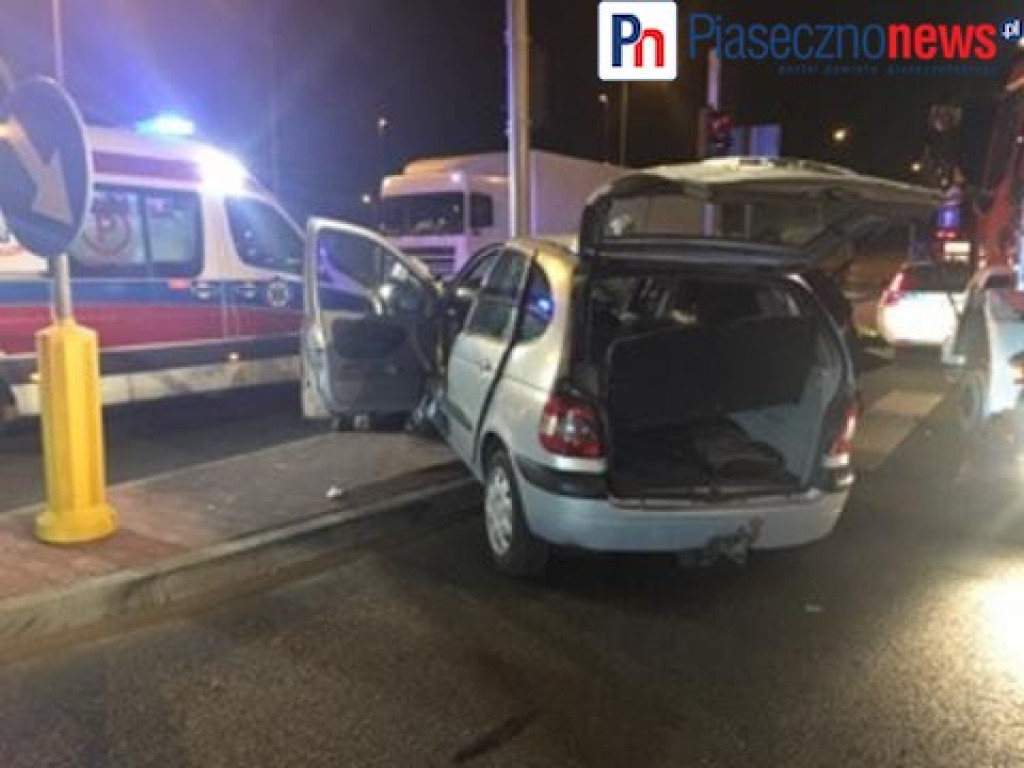 Wypadek w Magdalence! Z Krakowskiej nie skręcicie do Piaseczna