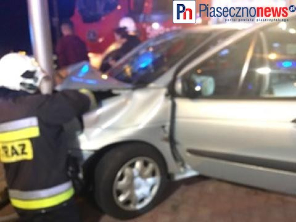 Wypadek w Magdalence! Z Krakowskiej nie skręcicie do Piaseczna