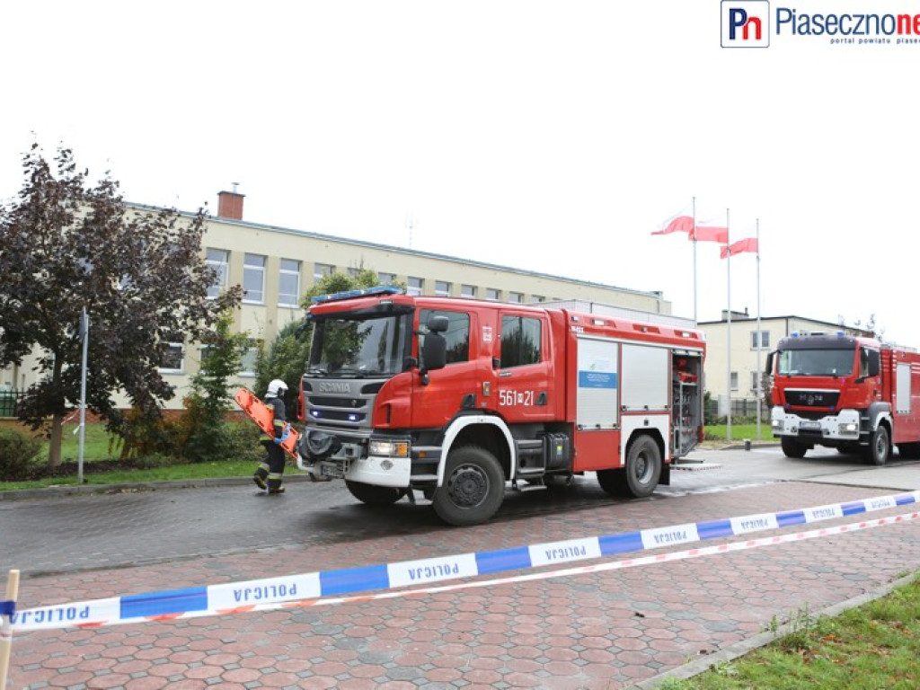 Wybuch, strzały i ewakuacja rannych