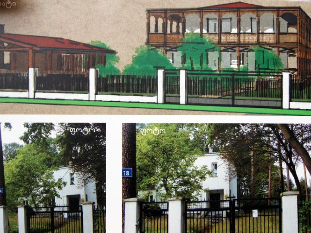 Dąb od prezydenta Gruzji