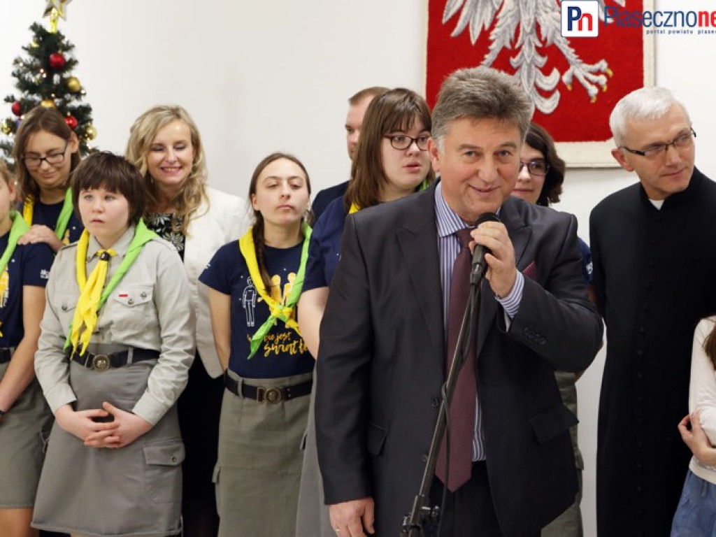 Wigilia w starostwie powiatowym