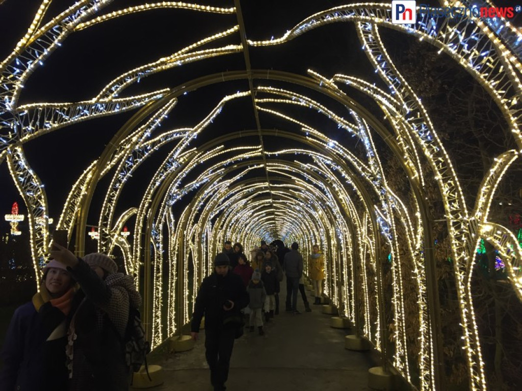 Spacer po Królewskim Ogrodzie Światła
