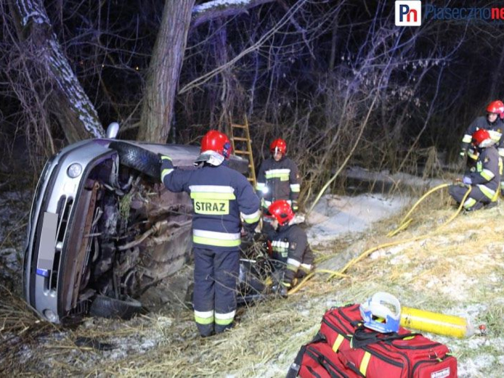 Wylecieli z zakrętu! Cud, że wszyscy cali