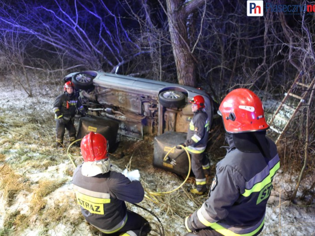 Wylecieli z zakrętu! Cud, że wszyscy cali