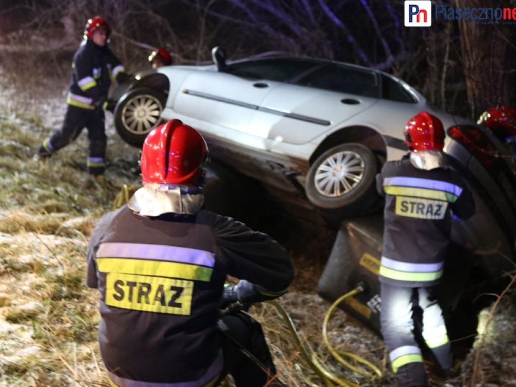 Wylecieli z zakrętu! Cud, że wszyscy cali
