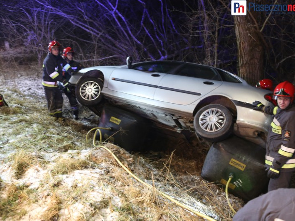 Wylecieli z zakrętu! Cud, że wszyscy cali