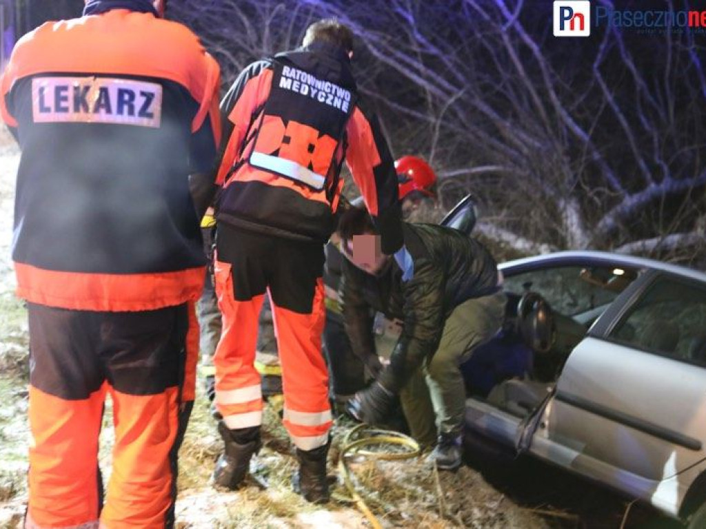 Wylecieli z zakrętu! Cud, że wszyscy cali